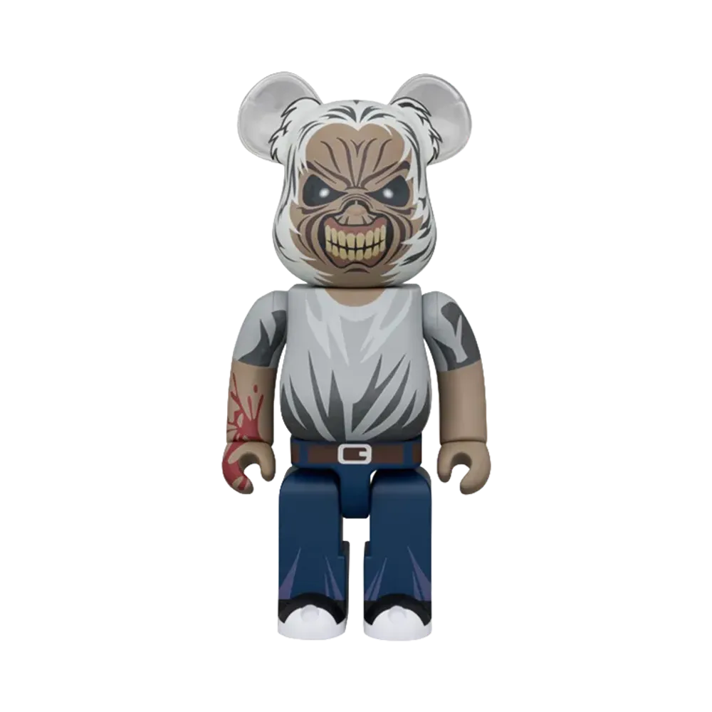 MEDICOM TOY "BEARBRICK" -Iron Maiden- Eddie “Killers” 400%