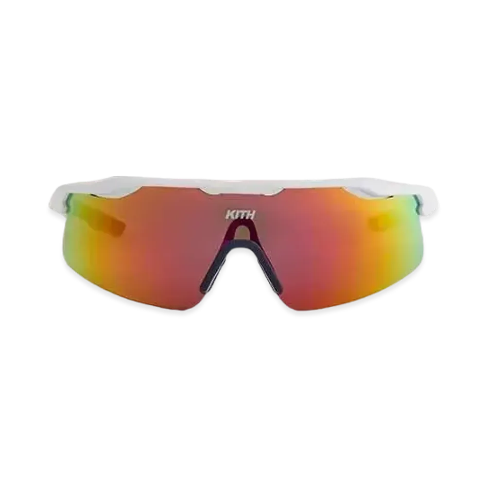 Kith Racer Sunglasses "White"
