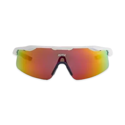 Kith Racer Sunglasses "White"
