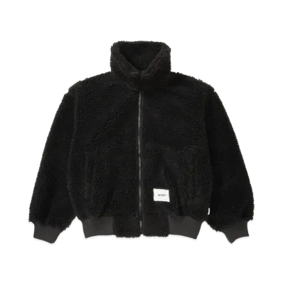 WTAPS Florets / Jacket / Poly. Boa. Textile "Black"