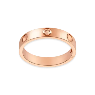 Louis Vuitton Empreinte Wedding Band "Pink Gold"