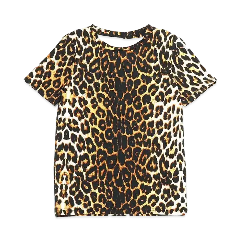 atmos pink x YURIMOS Tight Tops "Leopard"