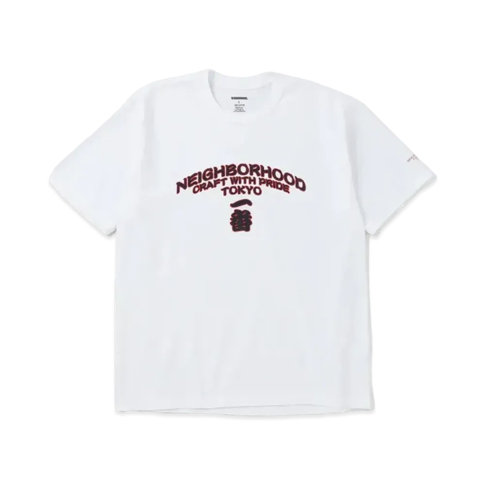 NEIGHBORHOOD NH 231 Spot . Tee SS-11 "White"