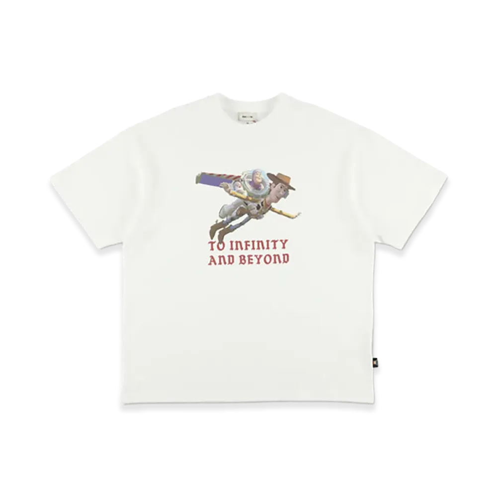 WIND AND SEA x TOY STORY Vintage Tee Infinty "White"