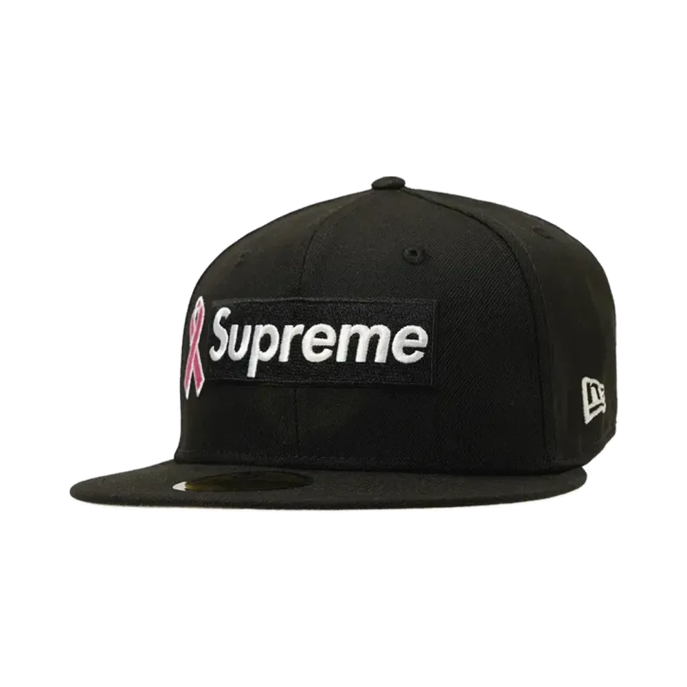 Supreme Breast Cancer Awareness Box Logo New Era "Black"