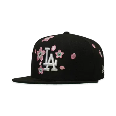 Takashi Murakami x MLB World Tour Tokyo Series 2025 New Era 59Fifty Dodgers Fitted Hat "Black"