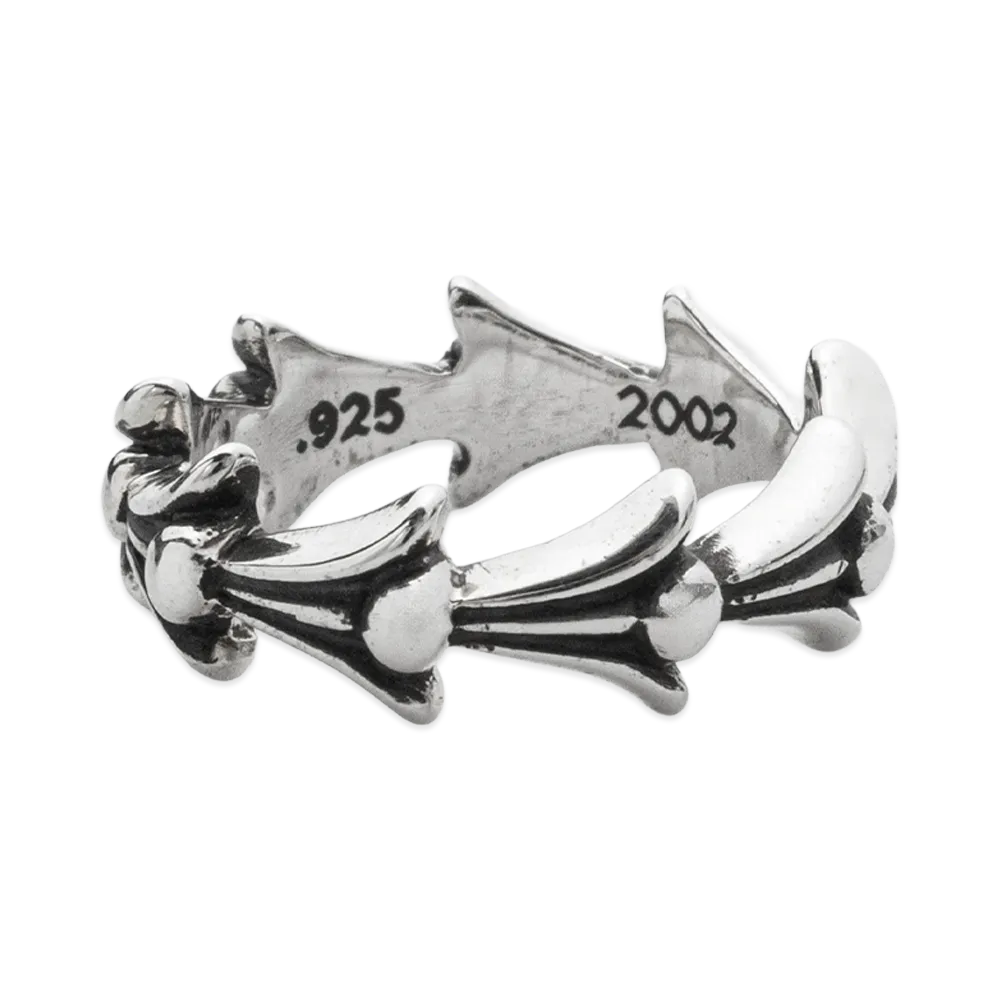 Chrome Hearts Cross Tail Ring "Silver"