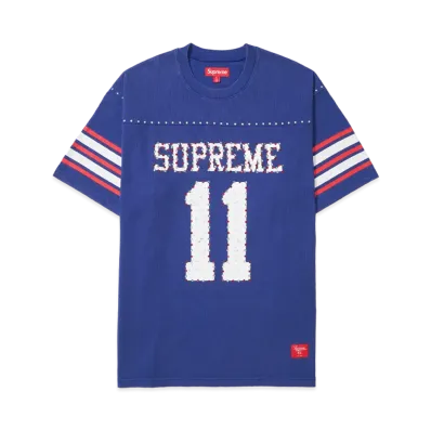 Supreme Studded S/S Football Top "Blue"