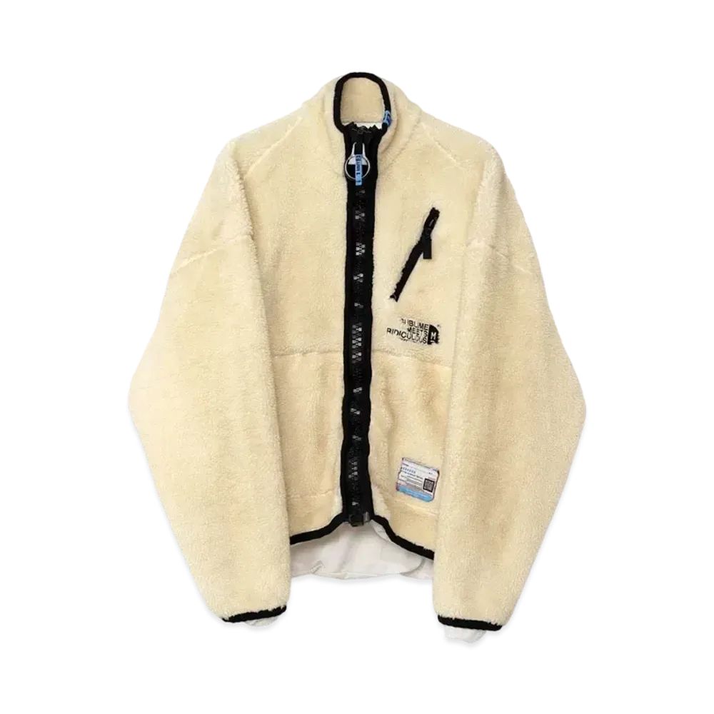 Maison MIHARA YASUHIRO Wide Back Boa Blouson "White"