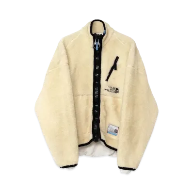 Maison MIHARA YASUHIRO Wide Back Boa Blouson "White"