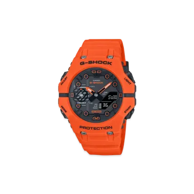 Casio G-Shock GA-B001 Mobile Link Analog-Digi M Watch "Orange"