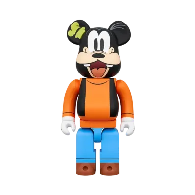 MEDICOM TOY "BEARBRICK" -Disney- GOOFY 400%