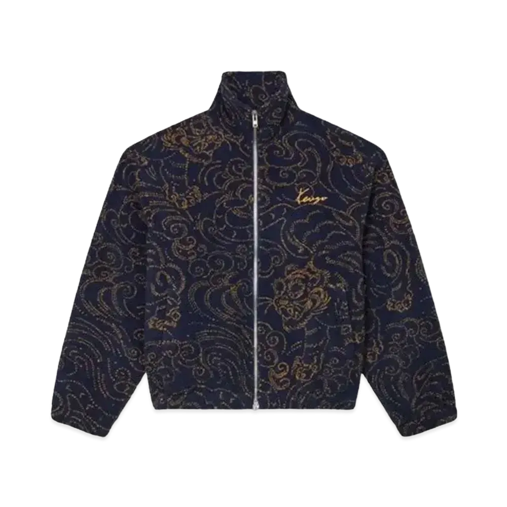 KENZO 'Star Tiger' Embroidery Jacket "Blue Black"