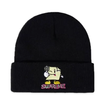 Supreme Sticky Note Beanie "Black"