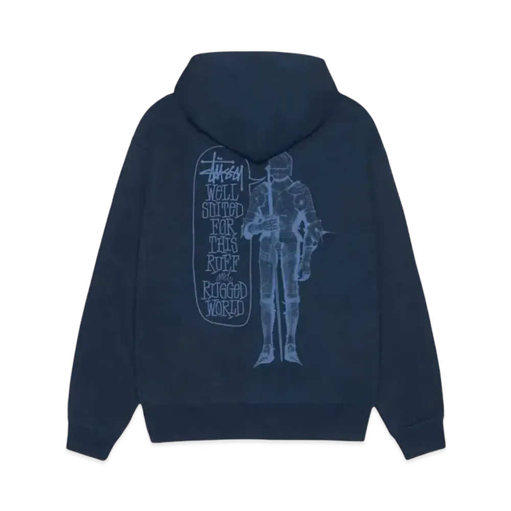 Stussy Well Suited Zip Hoodie "Navy"