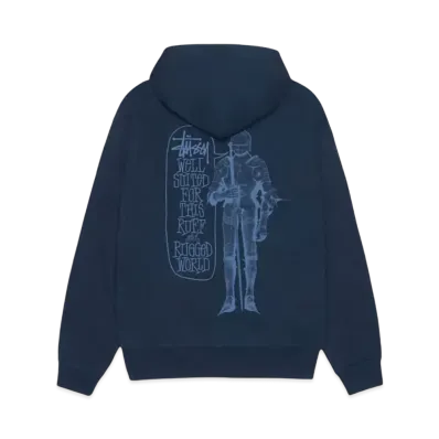 Stussy Well Suited Zip Hoodie "Navy"