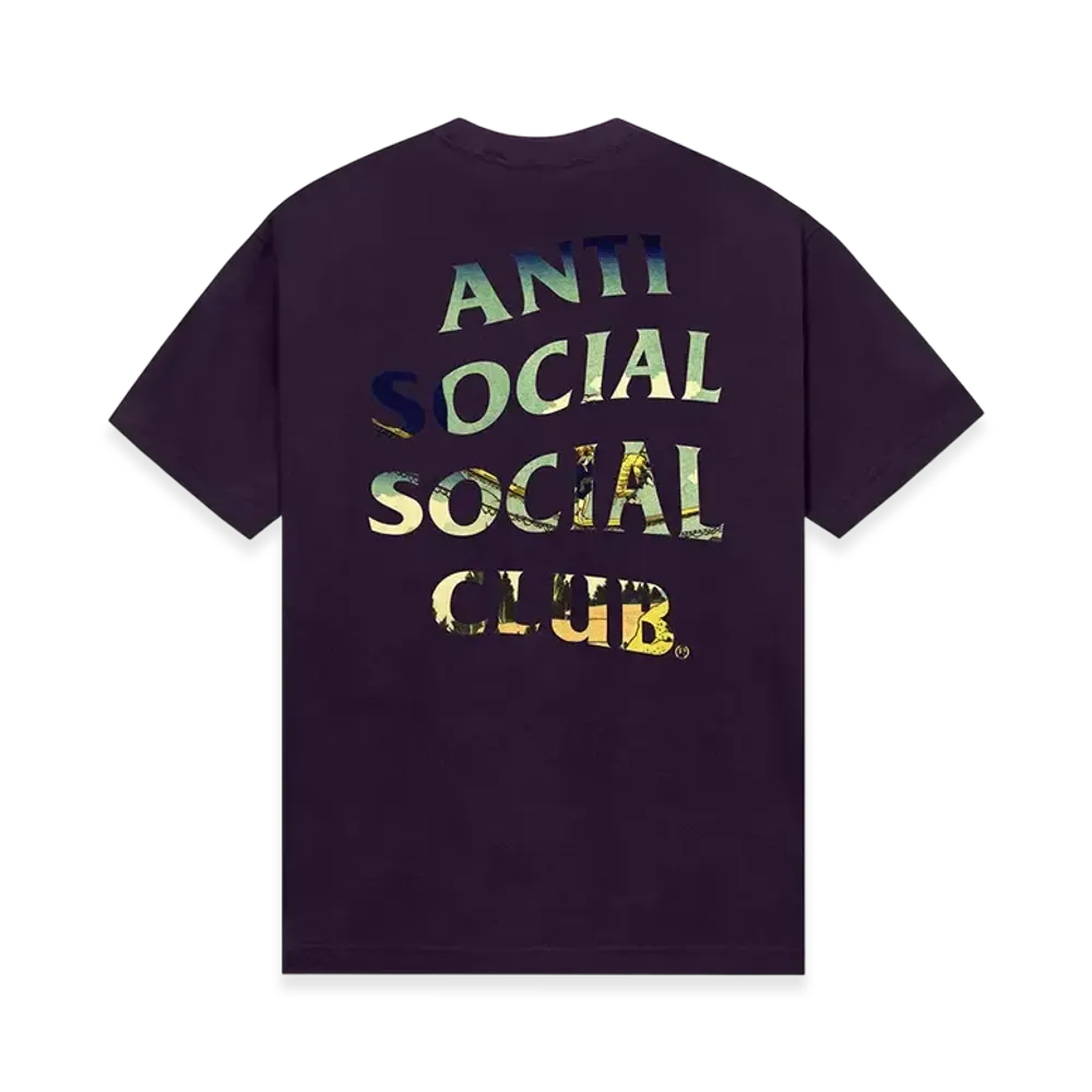 ANTI SOCIAL SOCIAL CLUB Suspension Bridge Tee "Purple"