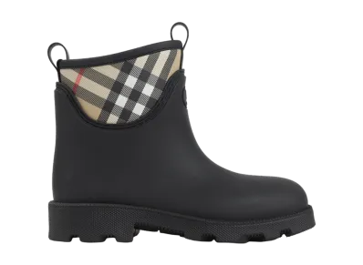 Burberry Women's Marsh Stamp Ankle Boots "Black"