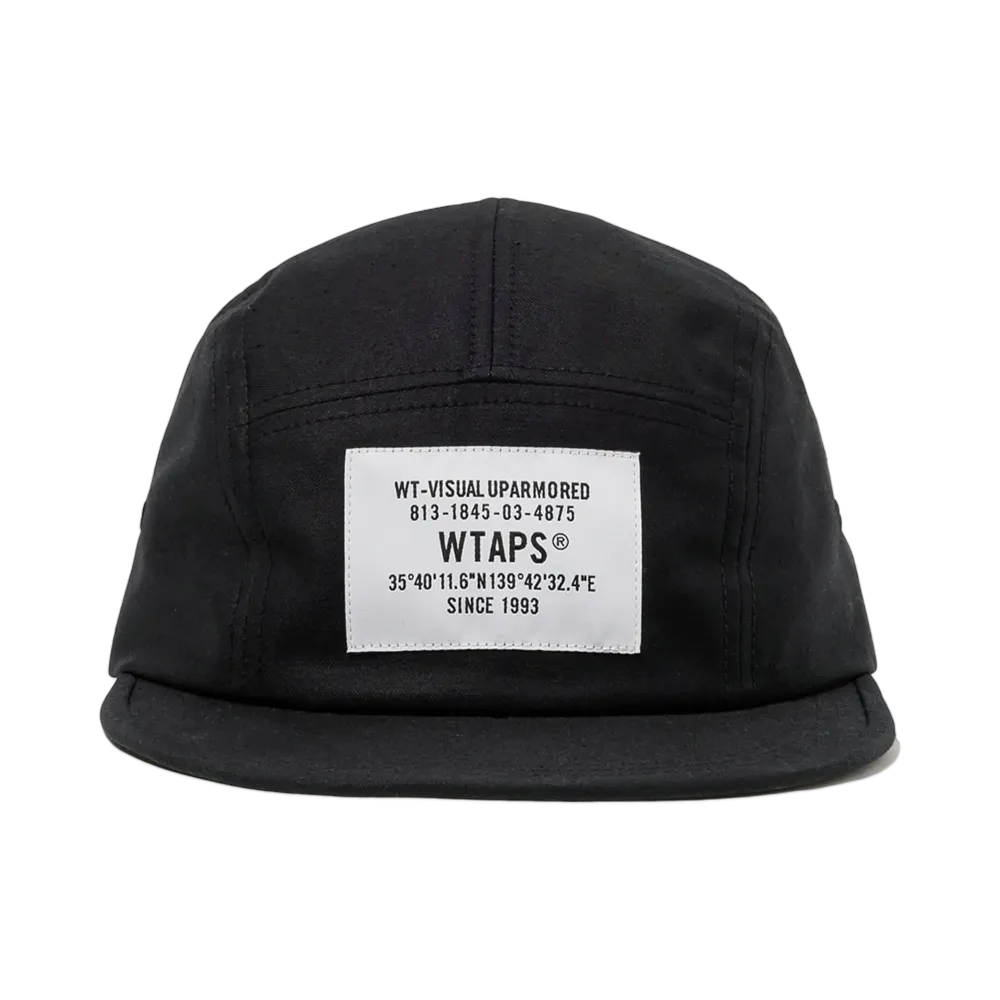 WTAPS T-5 01 / Cap / Cotton Satin "Black"