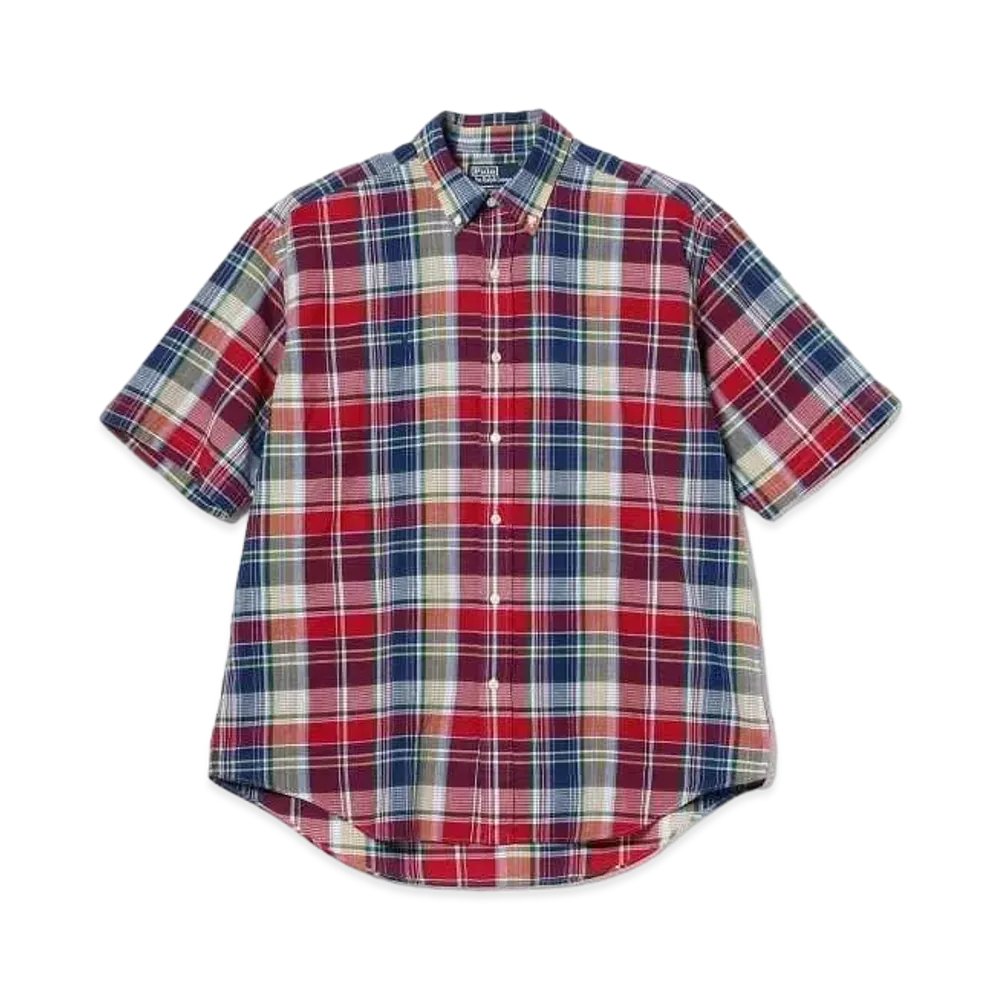 Polo Ralph Lauren for BEAMS Short Sleeve Shirt "Red Blue"