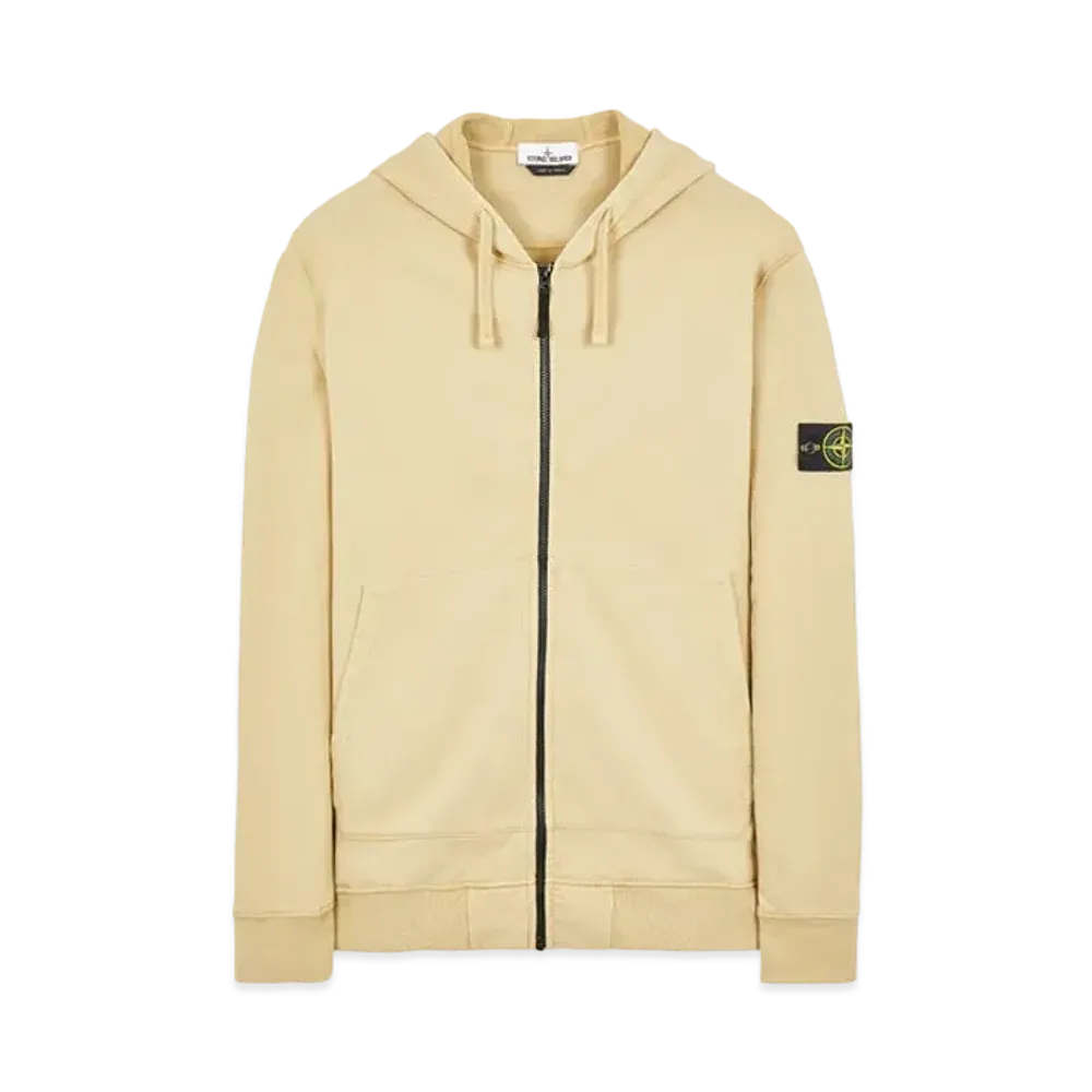 Stone Island 64220 BRUSHED COTTON FLEECE "Ibory"