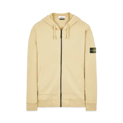 Stone Island 64220 BRUSHED COTTON FLEECE "Ibory"