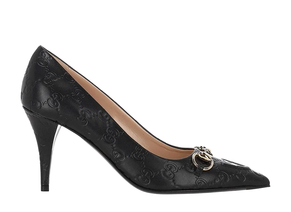 GUCCI Women's Morsetto Pumps "Black"