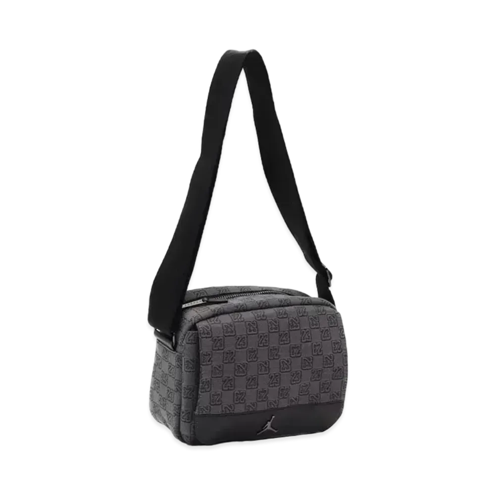 Nike Jordan Brand Monogram Mini Messenger Bag "Dark Smoke Grey"
