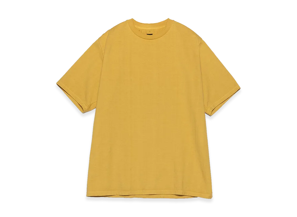 Graphpaper minus Botanical Dyed S/S Tee "Ochre"