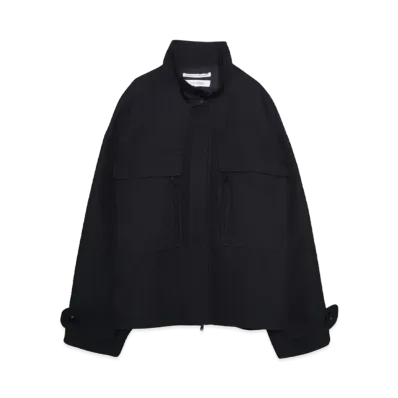 F/CE TECH TWILL NEW FIELD JACKET "BLACK"