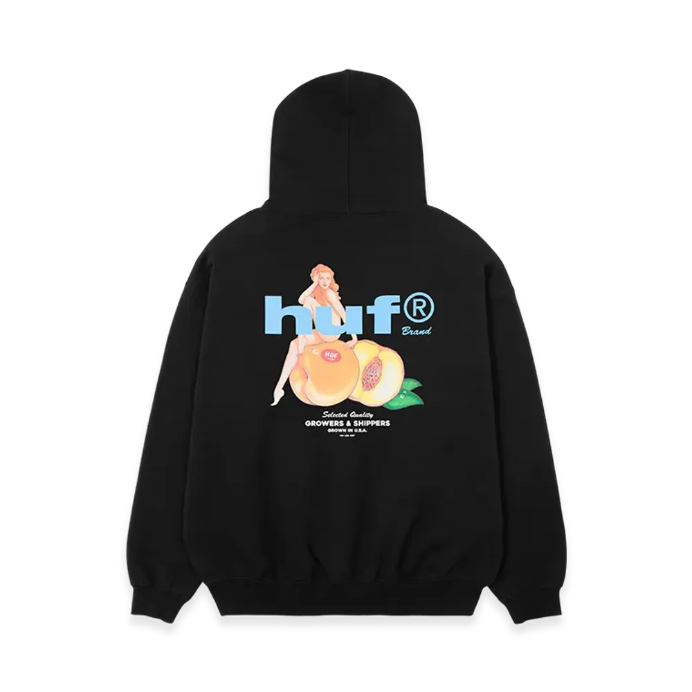 HUF Peachy Hoodie "Black"