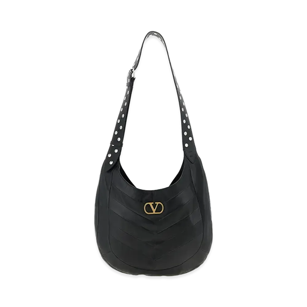 Valentino Garavani 'hoboho' Medium Shoulder Bag "Black"