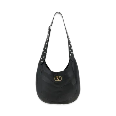 Valentino Garavani 'hoboho' Medium Shoulder Bag "Black"