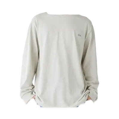 LACOSTE Basic Long Sleeve T-Shirt "Stone"