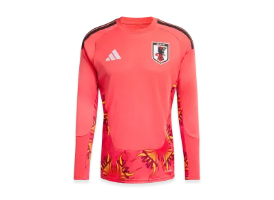 adidas Japan National Team 2026 Home Replica Goalkeeper Long Sleeve Jersey "Semi Lucid Red"