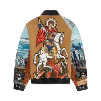 Aime Leon Dore x Jeff Hamilton Anniversary Leather Jacket "Multi"