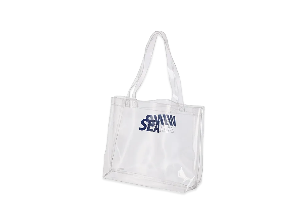 WIND AND SEA x BRIEFING GOLF Sea Clear Bag "Clear Blue"