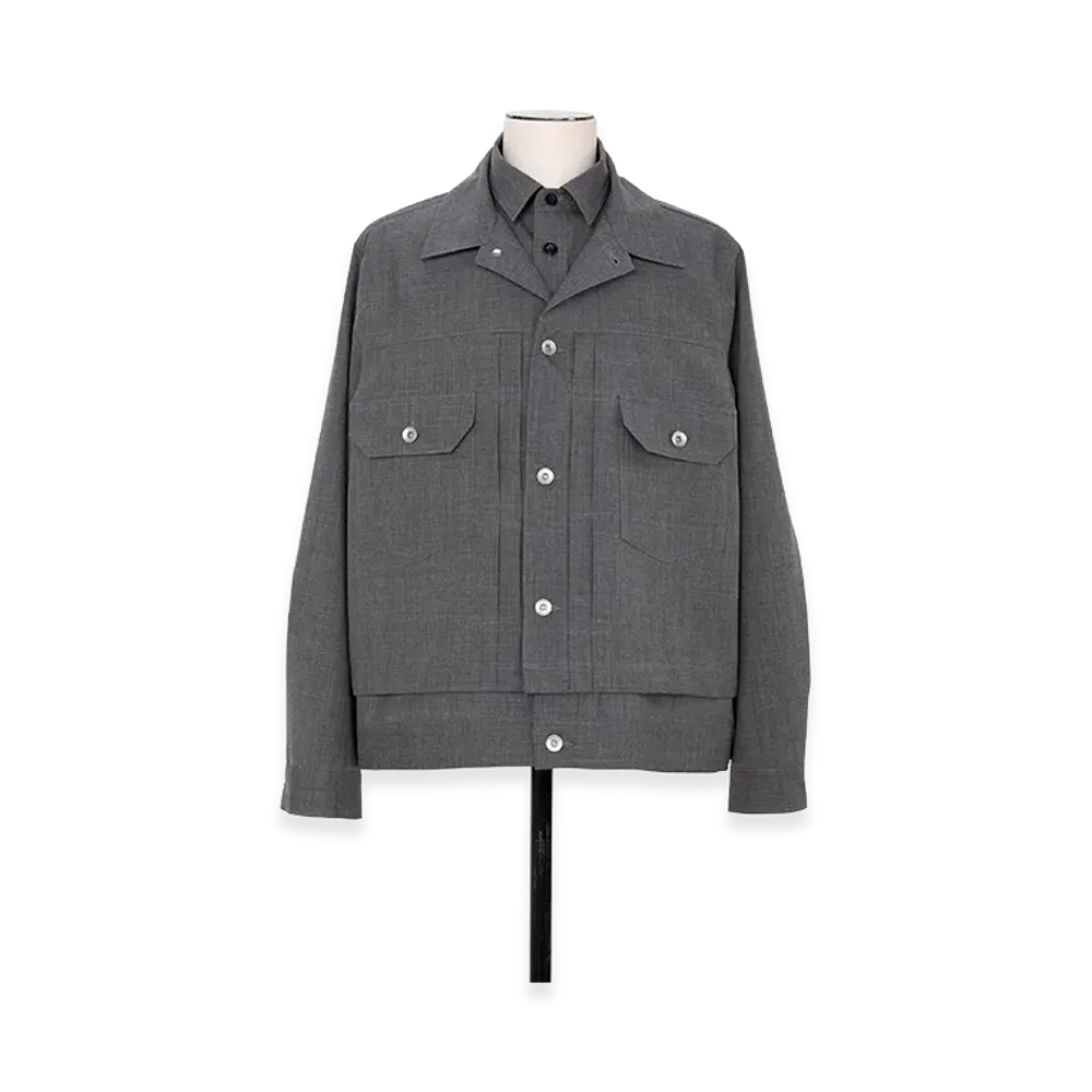 sacai Suiting Jacket "Gray"