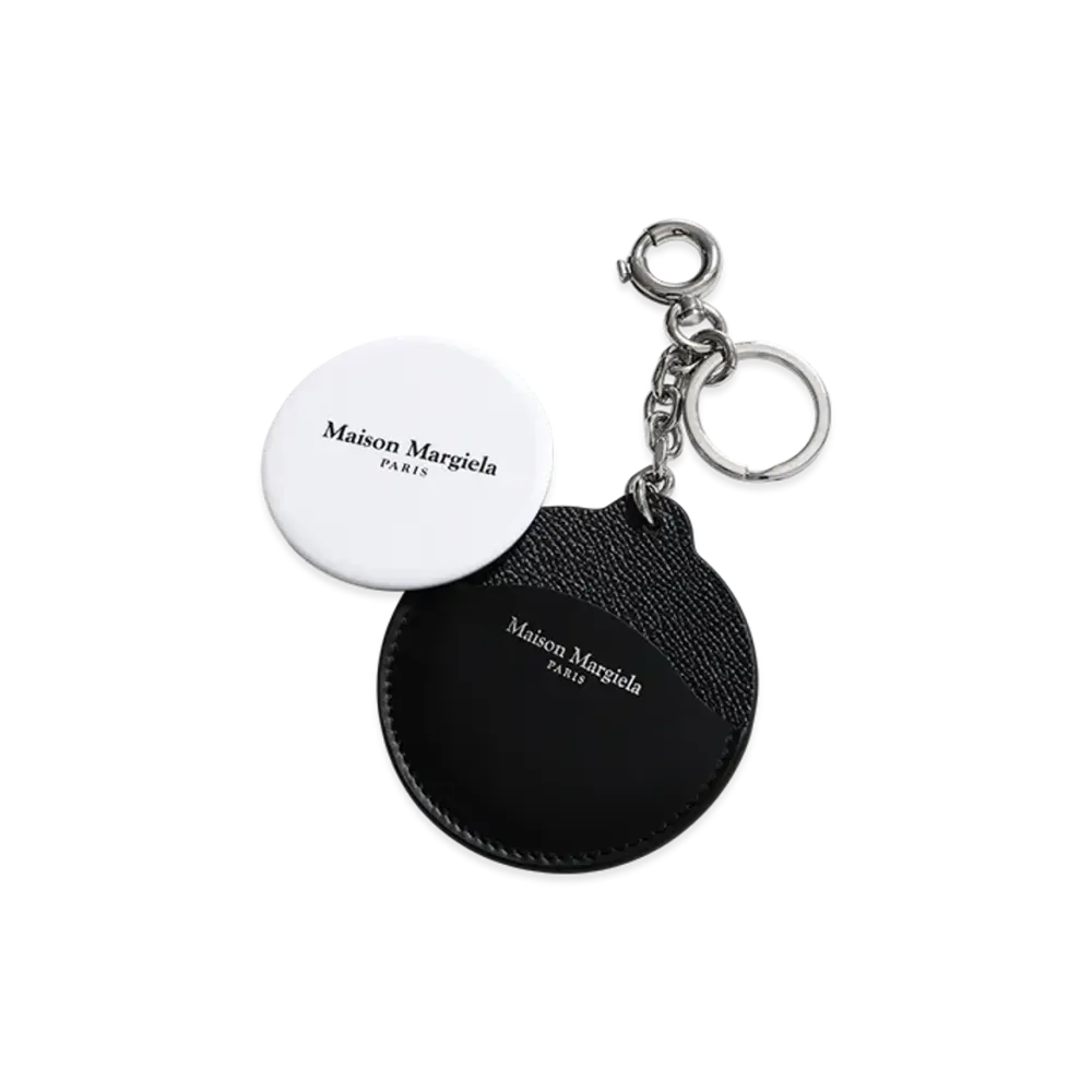 Maison Margiela Mirrored Key Ring "Black"