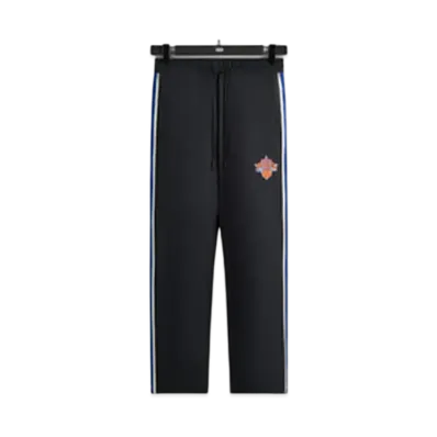 Kith x New York Knicks Vintage Nylon Wide Leg Pant "Black"