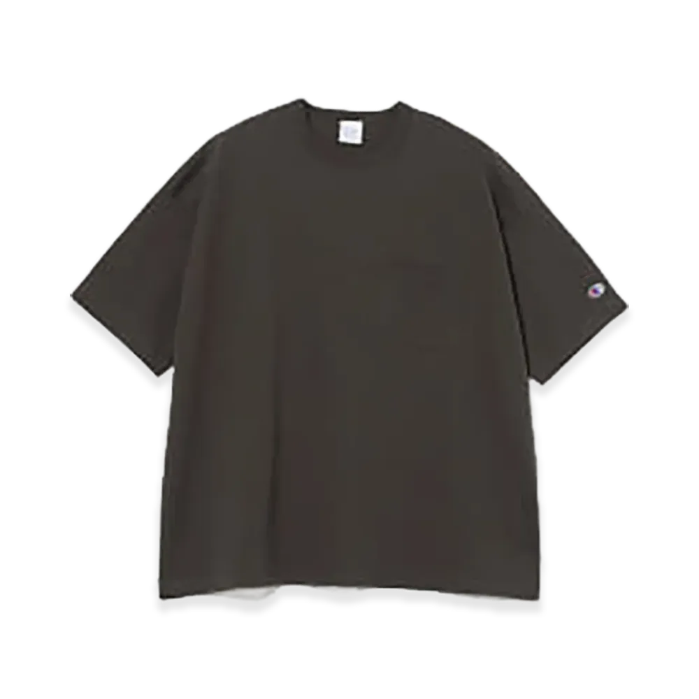 BEAMS x Champion x MIN-NANO Pocket T-shirt "O.Black"