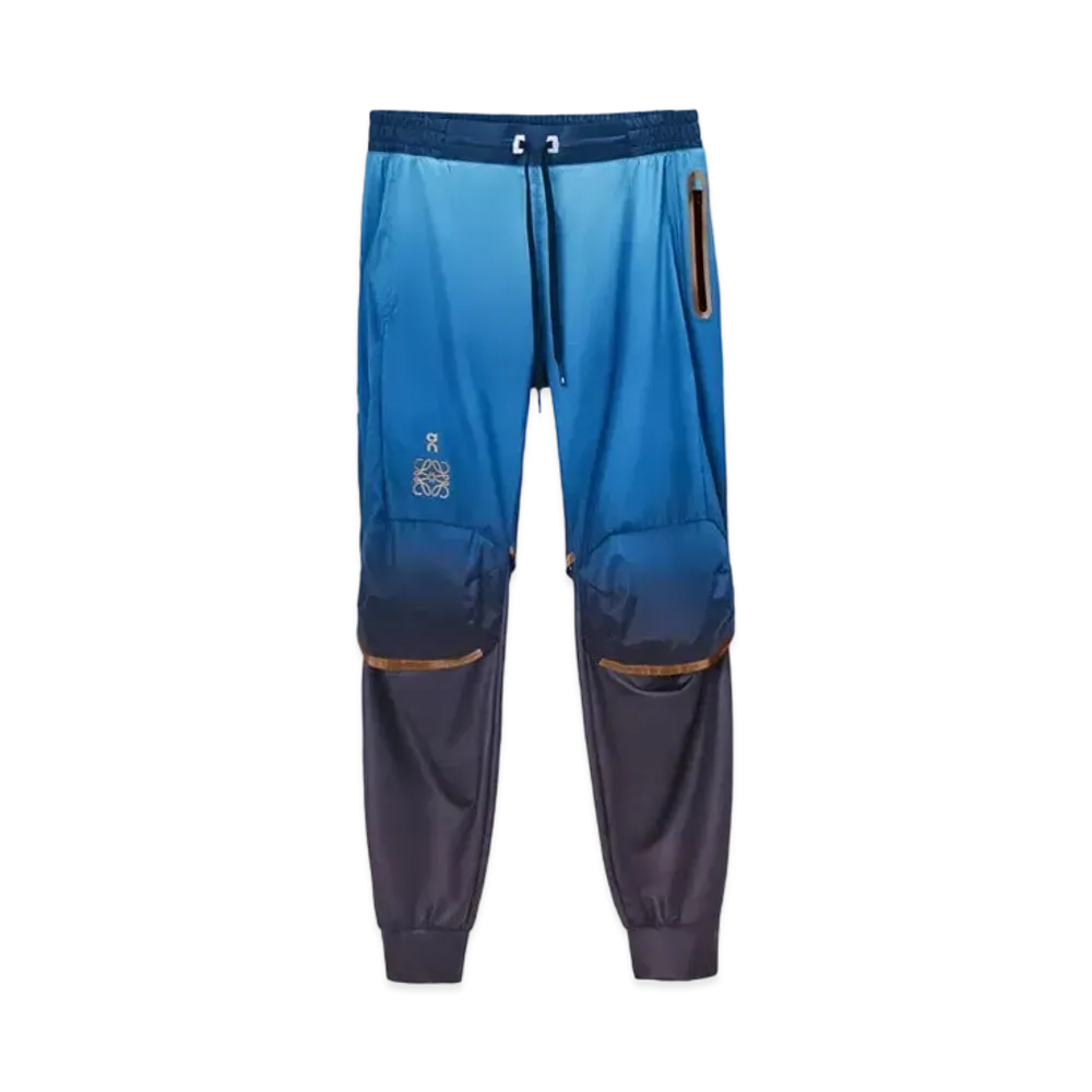 LOEWE × On Running Pants "Gradient Blue"