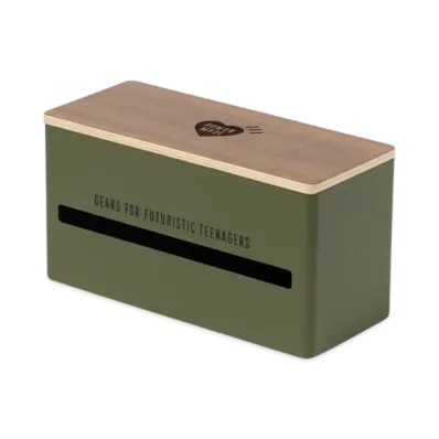 HUMAN MADE Steel Tissue Case "Olivedrab"
