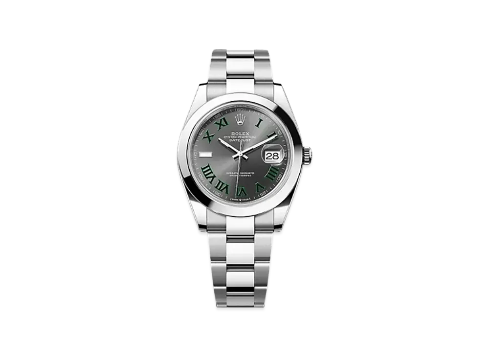 ROLEX Datejust 41 Oystersteel & Yellow Gold "Grey"