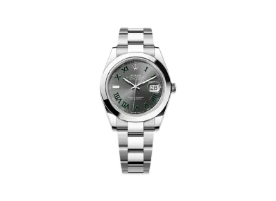 ROLEX Datejust 41 Oystersteel & Yellow Gold "Grey"