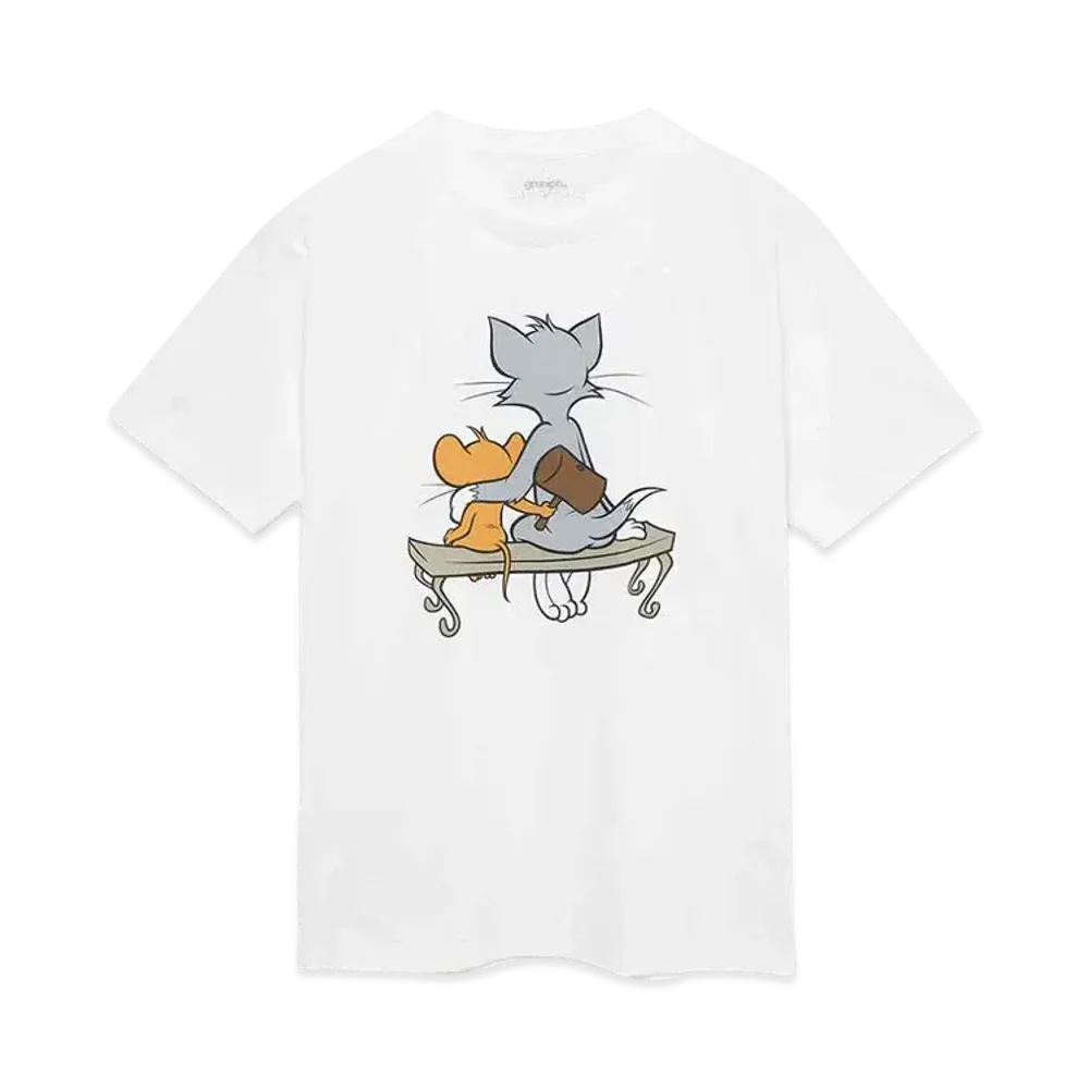 graniph x Tom and Jerry Friends T-Shirts "White"