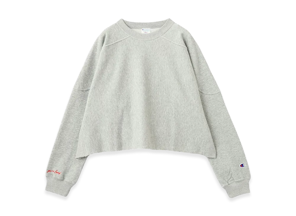 RHC Ron Herman x Champion Women's French Terry Sweat Pullover "Gray"