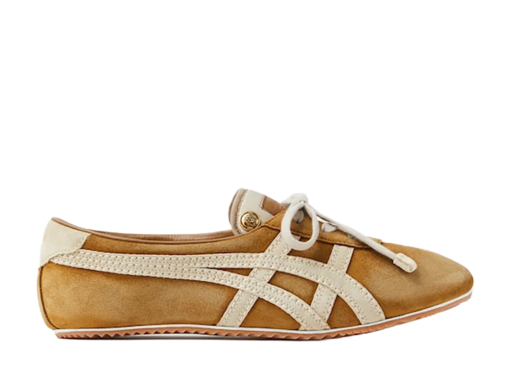 Versace × Onitsuka Tiger Tai-Chi Sakura Suede Sneaker "Brown"