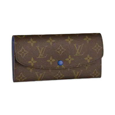 Louis Vuitton Emilie Wallet "Blue"