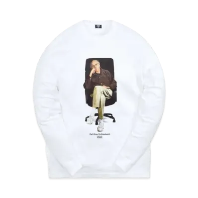 Kith x Curb Your Enthusiasm Mood Vintage L/S Tee "White"